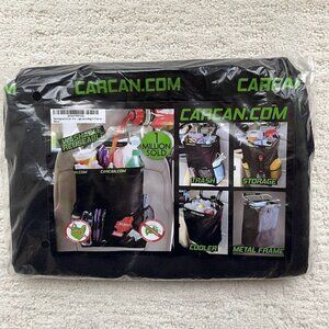 The Original CarCan for your Car - NWT - Black - 10"L x 8"W x 14.5"H x 17"Strap